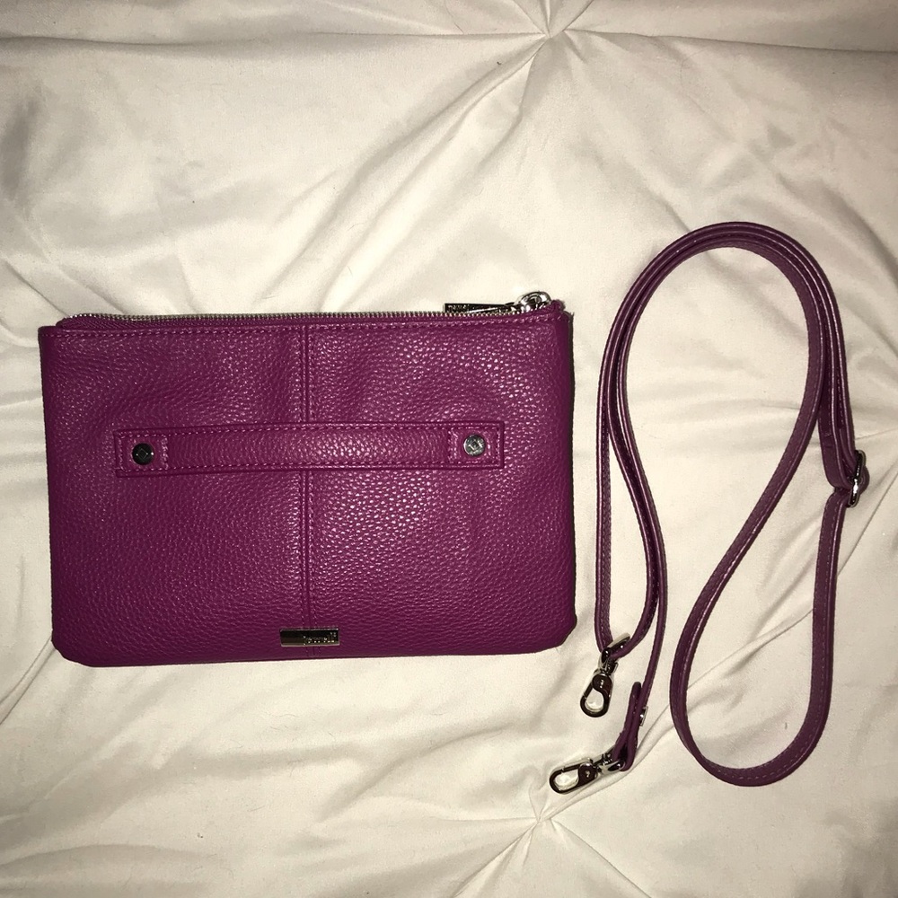 Purple Shoulder Purse/Hand Clutch